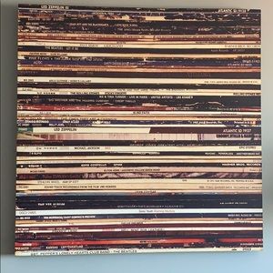 Album cover wall art